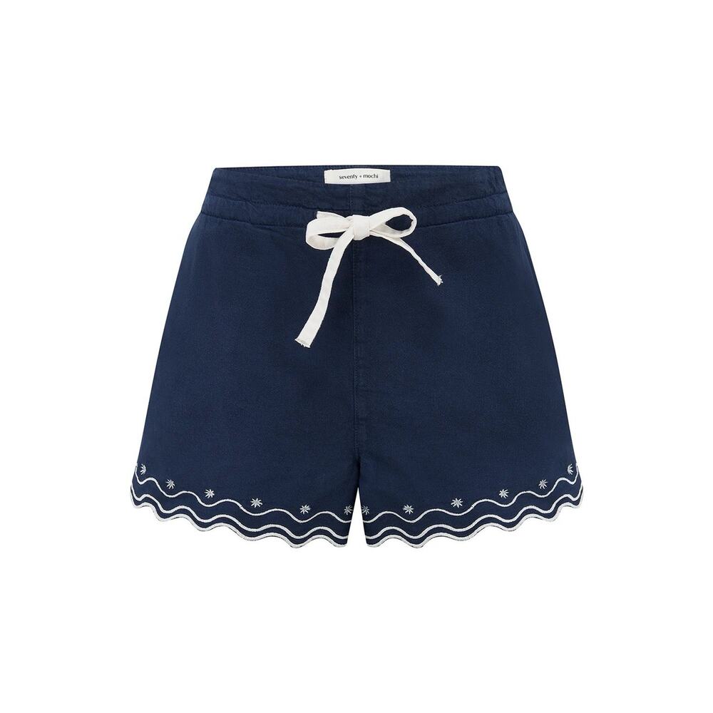 NWT Seventy Mochi Nina Twilight Shorts Navy S
